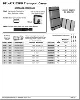 Bel-Air Expo Transport Cases